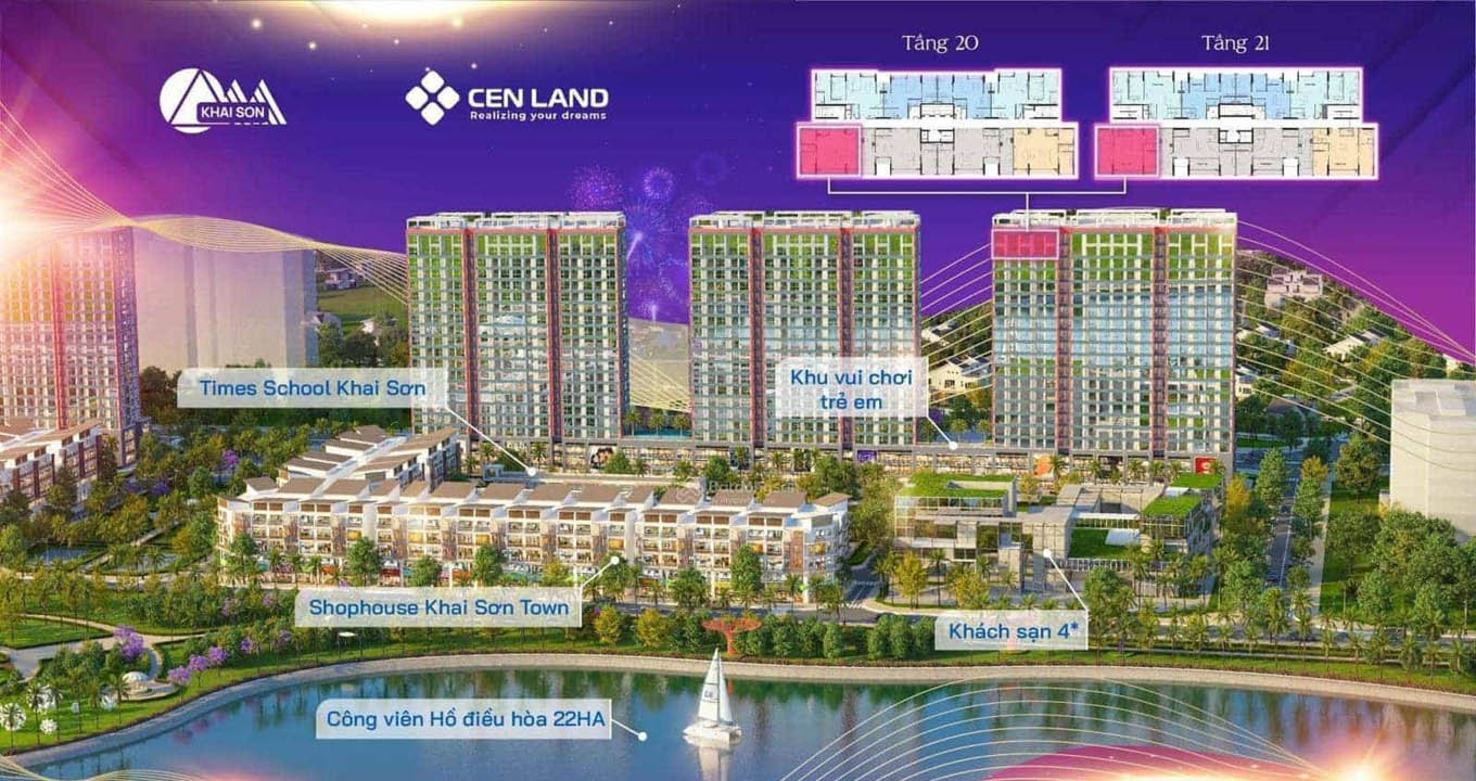 View penthouse khai sơn city