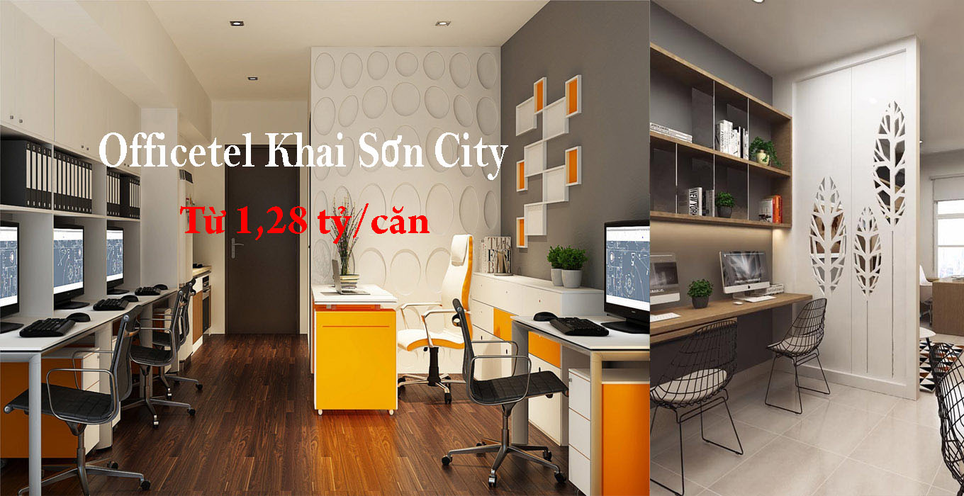 Gian thương mại officetel khai sơn city