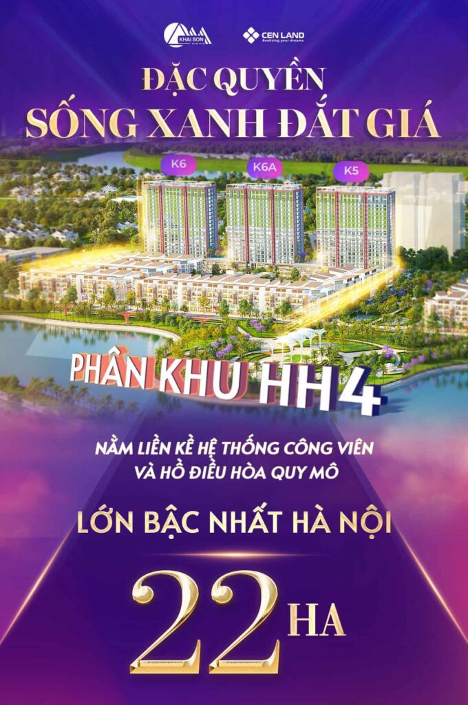 Đặc quyền Xanh Khai Sơn City