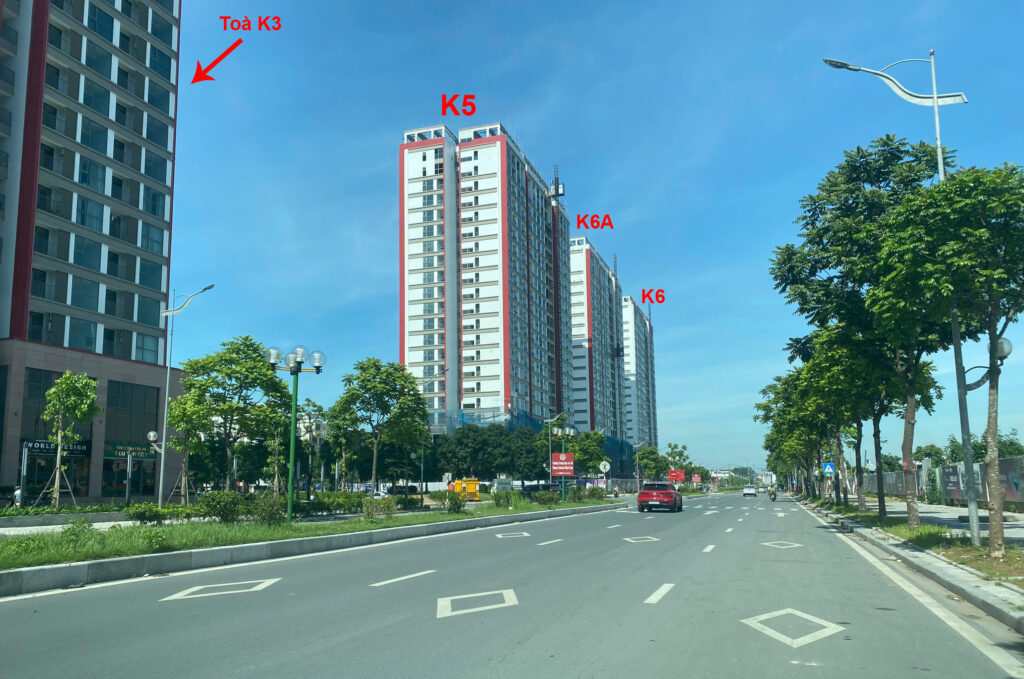 Tiến độ thi công toà K5, K6A, K6 Khai Sơn City