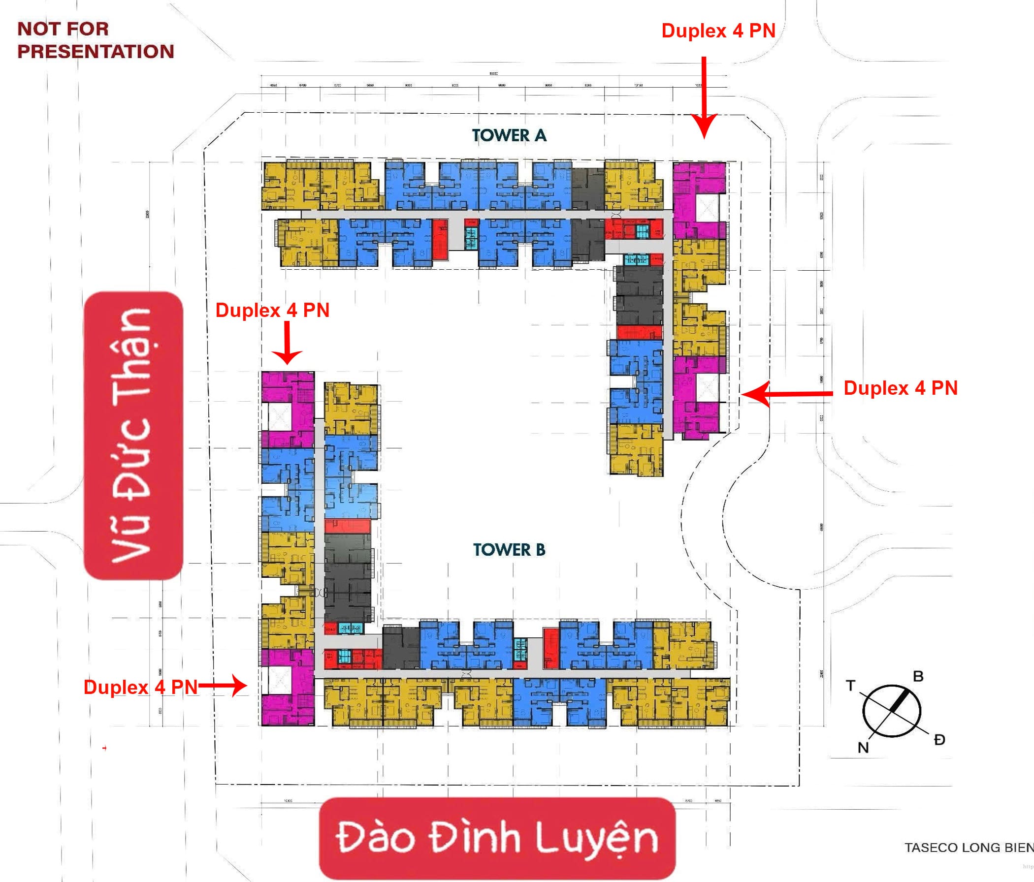 Căn hộ Duplex Taseco Long Biên