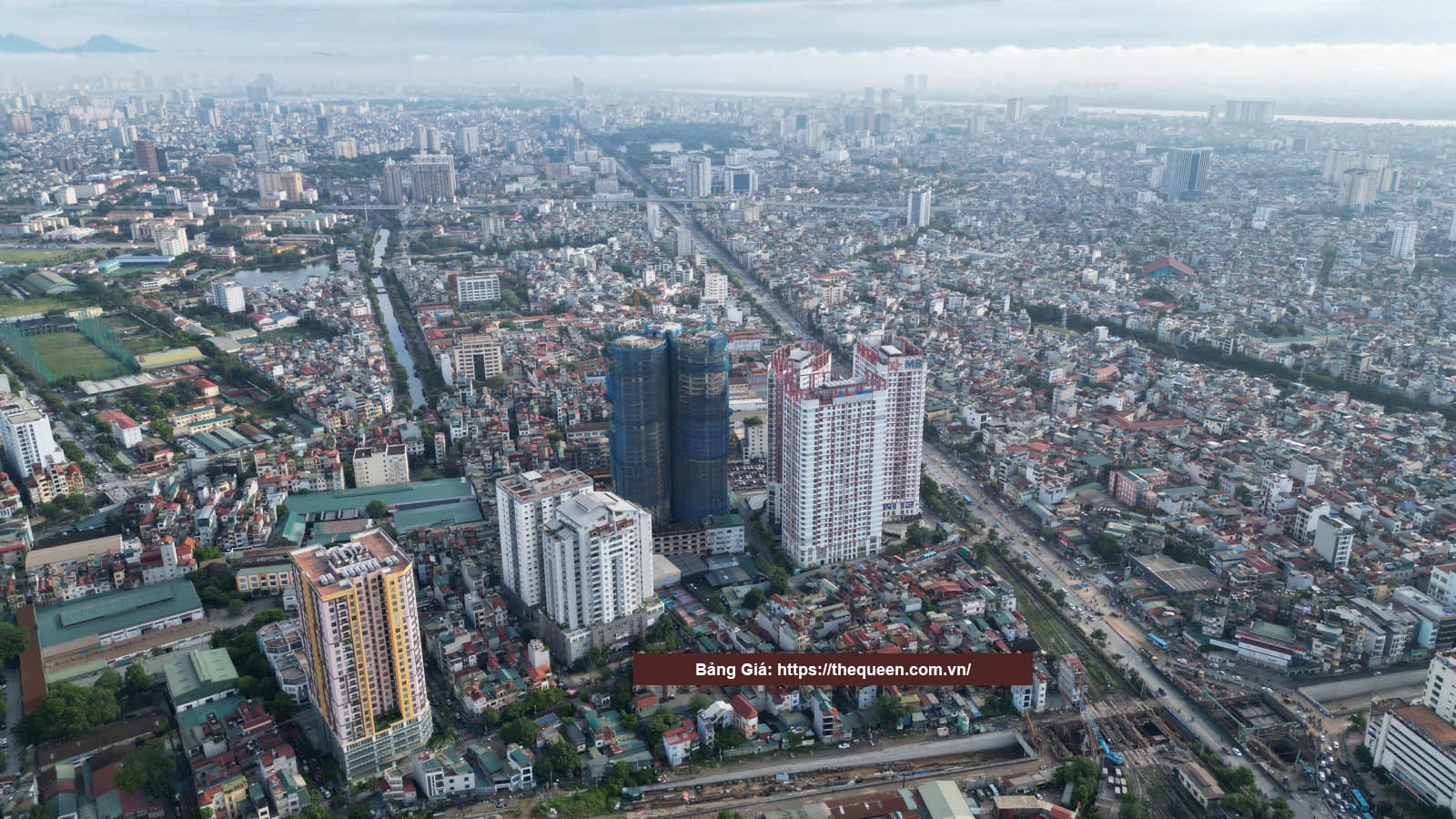 Tiến độ thi công dự án The Queen