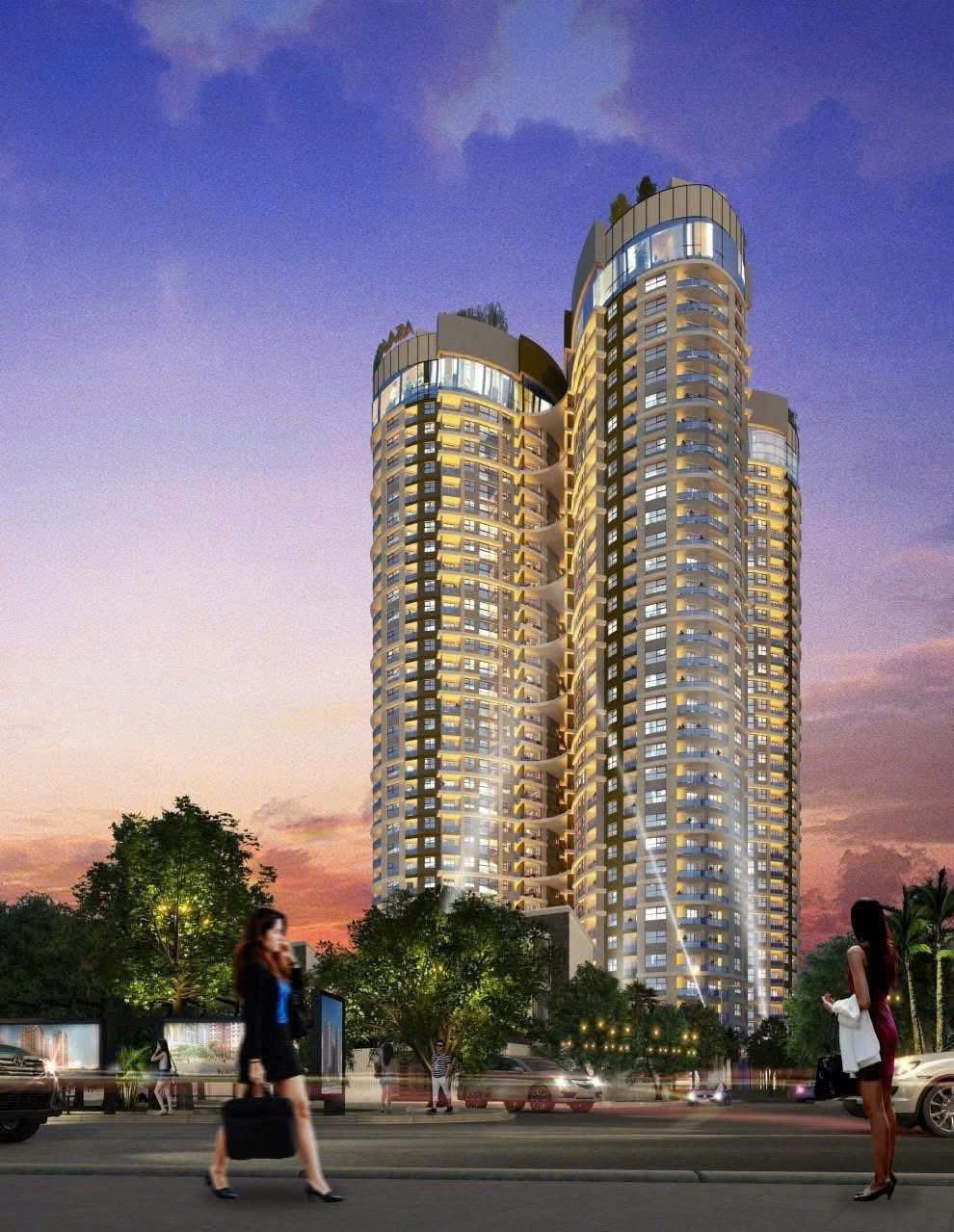 Mặt bằng the queen 360 giải phóng