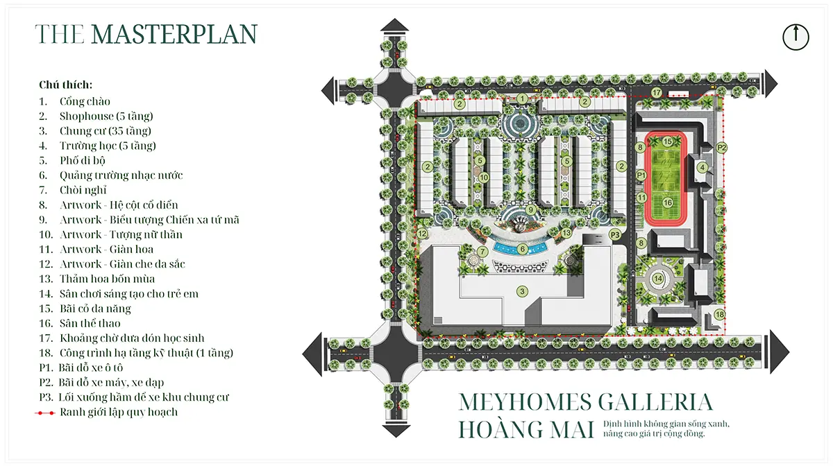 Thiết kế mặt bằng Rivea Residences Hanoi