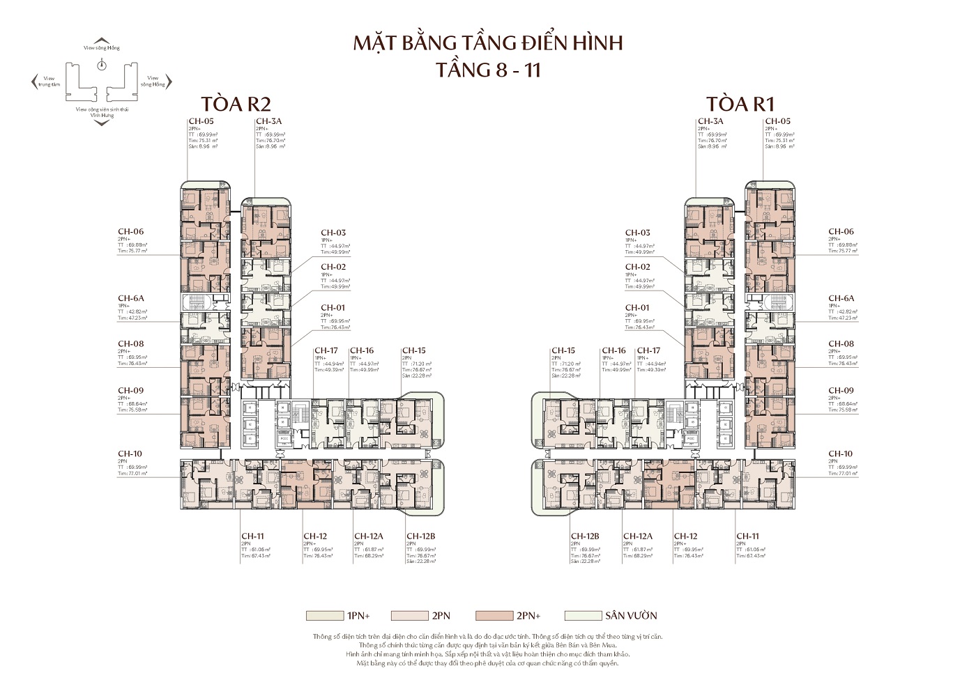 Mặt bằng Rivea Residences