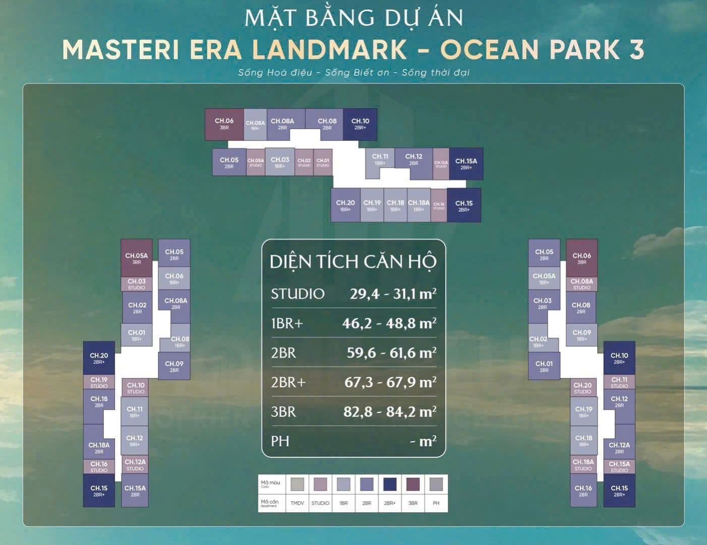 Mặt bằng dự án Masteri Era Landmark