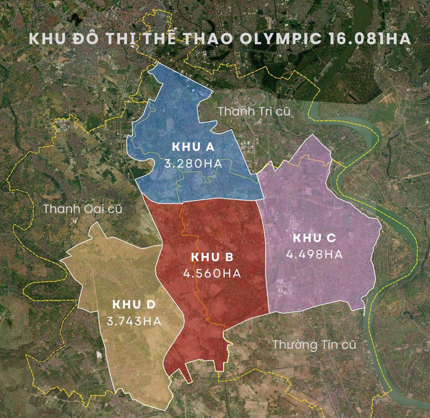 Mặt bằng Dự án Vinhomes Olympic