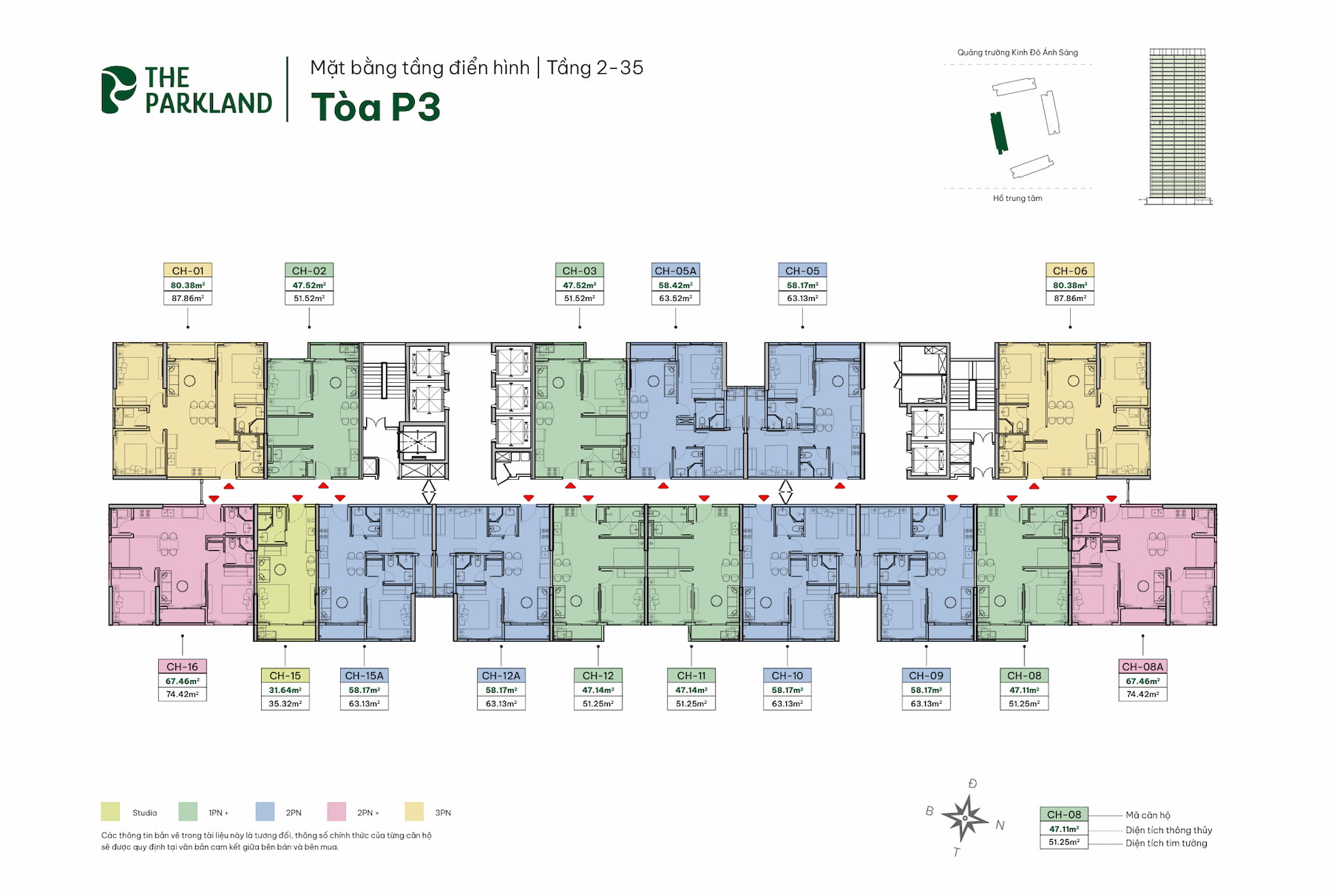 Mặt bằng Chung cư Imperia ocean city
