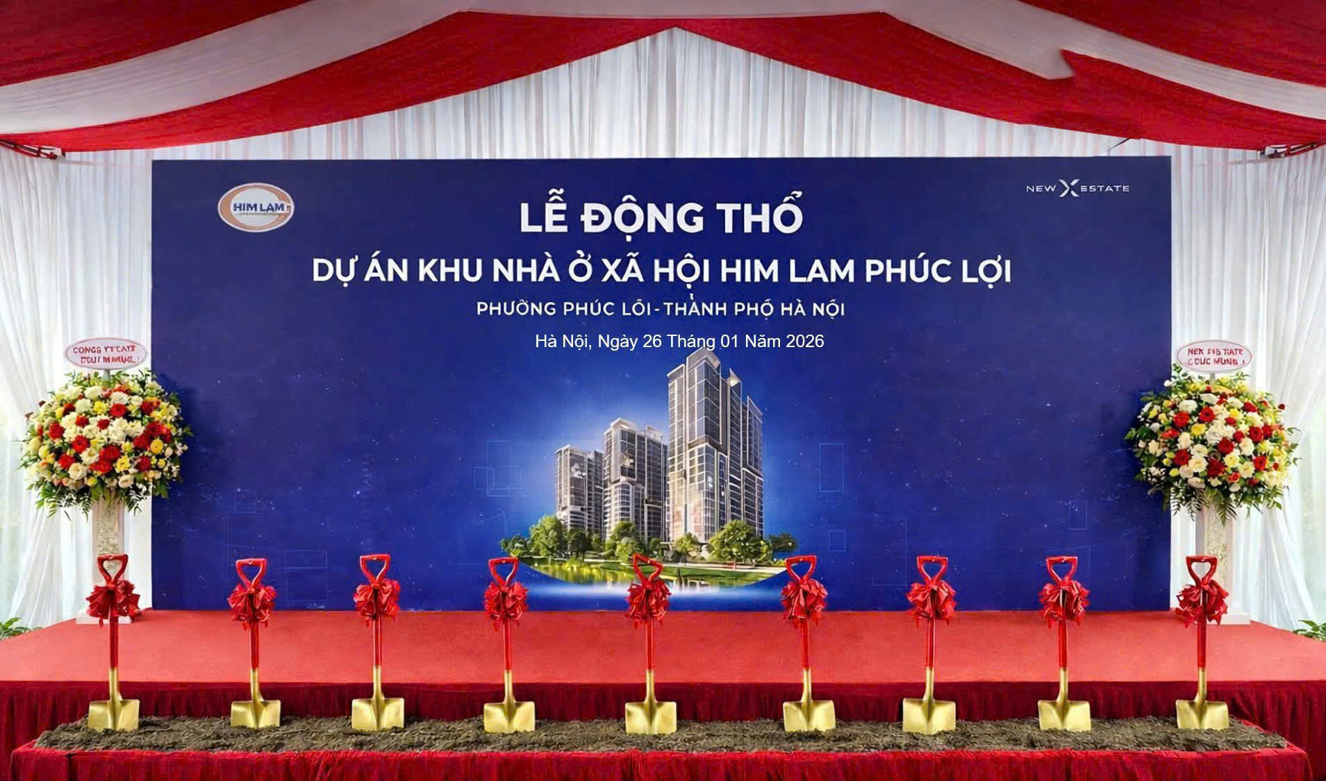 Khởi công Dự Án Him Lam Phúc Lợi