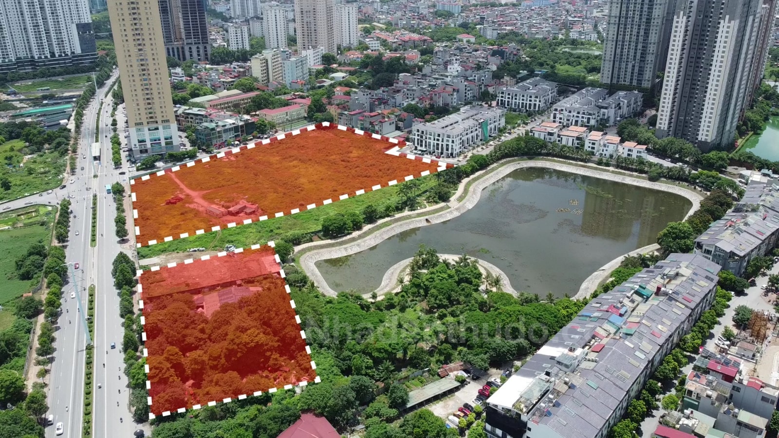 Liên kết Vị trí dự án Taseco Trung Văn