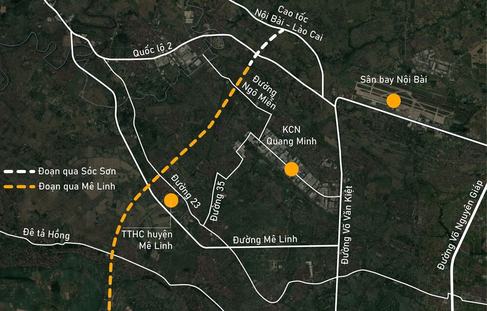 Vị trí dự án Pearl Rivera Hà Nội