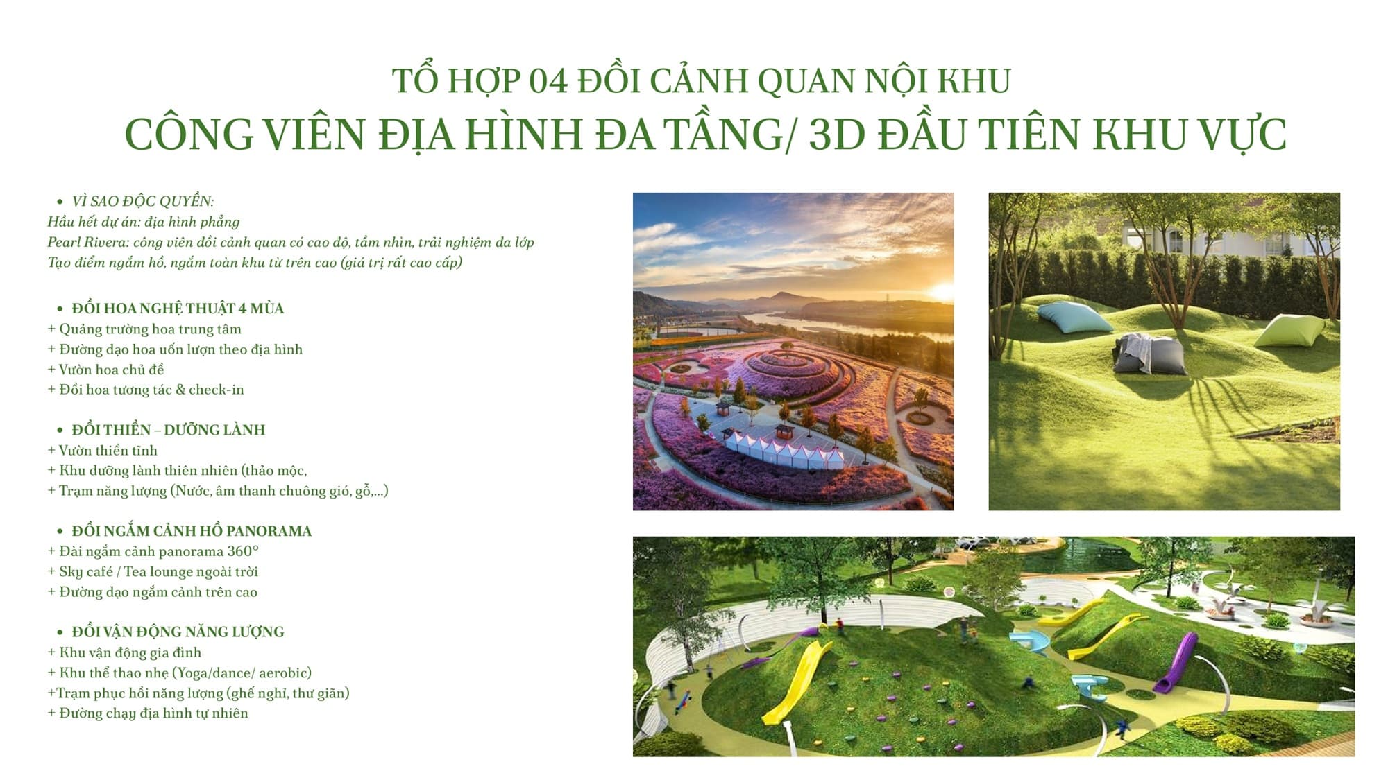 Tiện ich Dự án Pearl Rivera