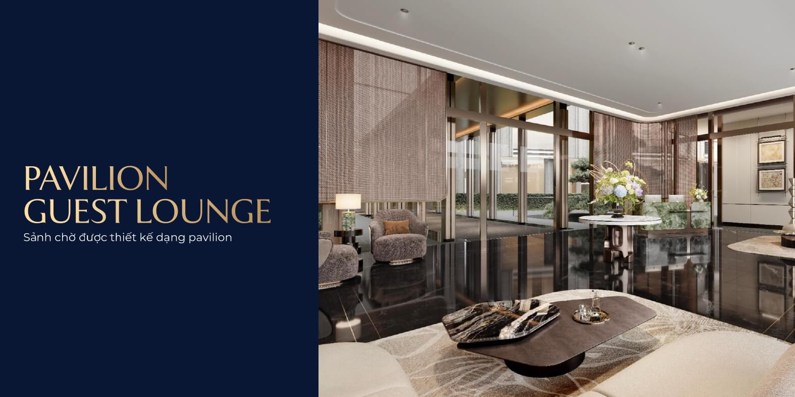 Khu vực sảnh chờ tại The Magnolia