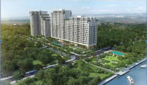 Phối cảnh tổng thể dự án căn hộ cao cấp Serena Riverside của chủ đầu tư Đạt Phước